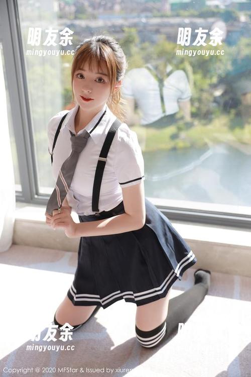 MFStar模范学院 - 南晓梦的婚纱套图更新：是不是纱布被当成了婚纱啊哈哈！
