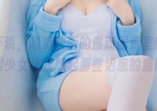 不得不说，喵糖映画的最新图库里的双马尾少女让我想起那些治愈的猫咪