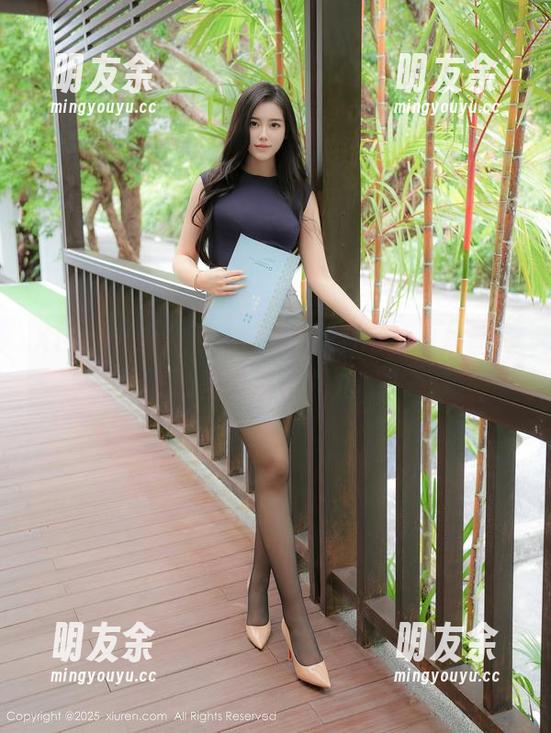 Xiuren秀人网 - 战姝羽Zina的白丝图，谁心里没点小九九呢？