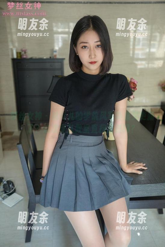 梦丝女神-林可儿 梦丝女神 - 林可儿的学院风写真集又更新了?这次是从教室直接出道吗?