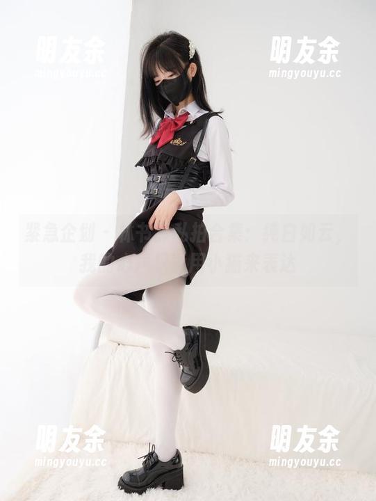 紧急企划 - 林书辞私拍合集：纯白如云，我的心声只能用小猫来表达